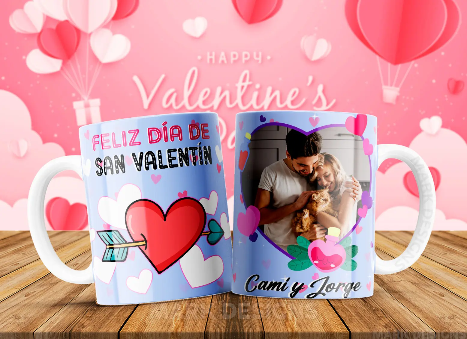 San Valentín editable 7